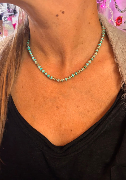 Sun-kissed Shoreline Necklace