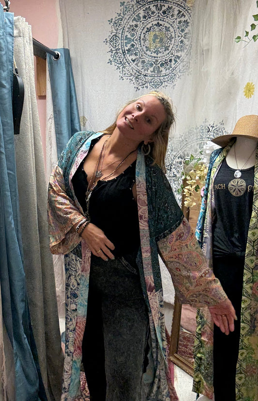 Silky Long Duster