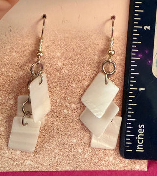 Saltwater Shell Dangle Earrings - Beach Gypsy