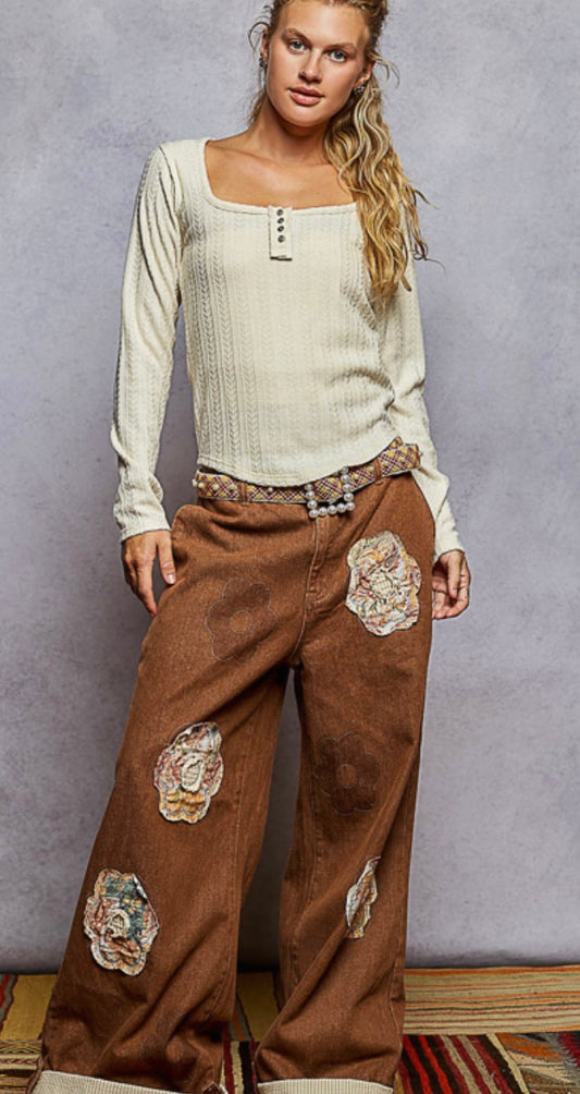 Top with buttons 