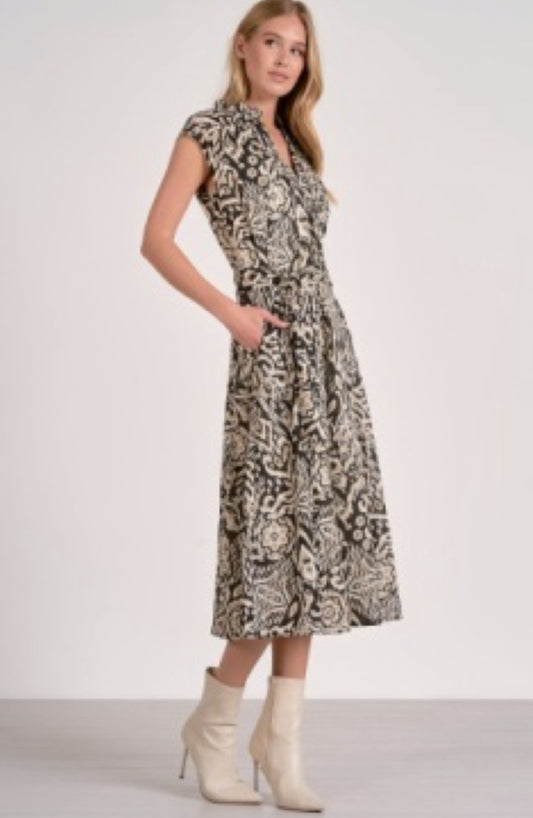 Rachelle Print Dress