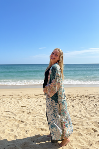 Long Duster Kimono Robe