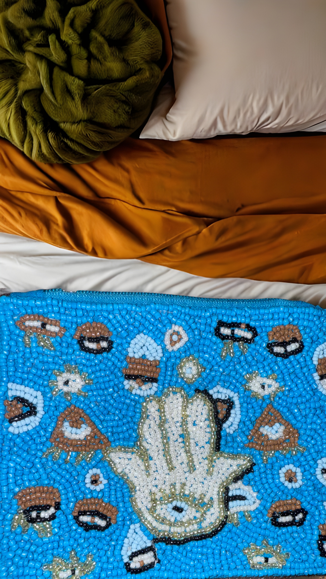 Beaded Change Purse