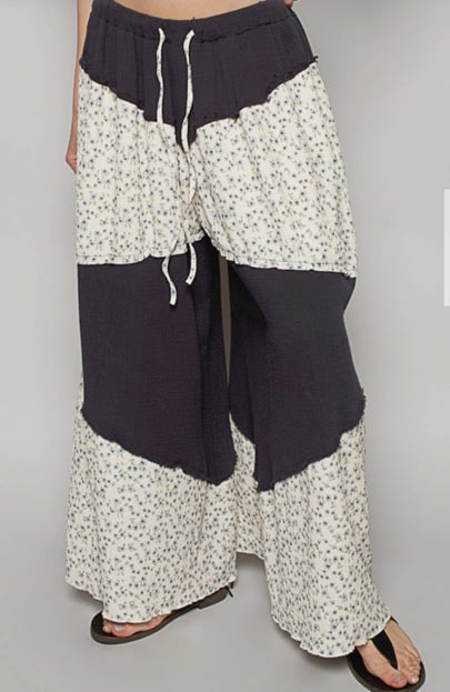 Kyss Patchwork Pants