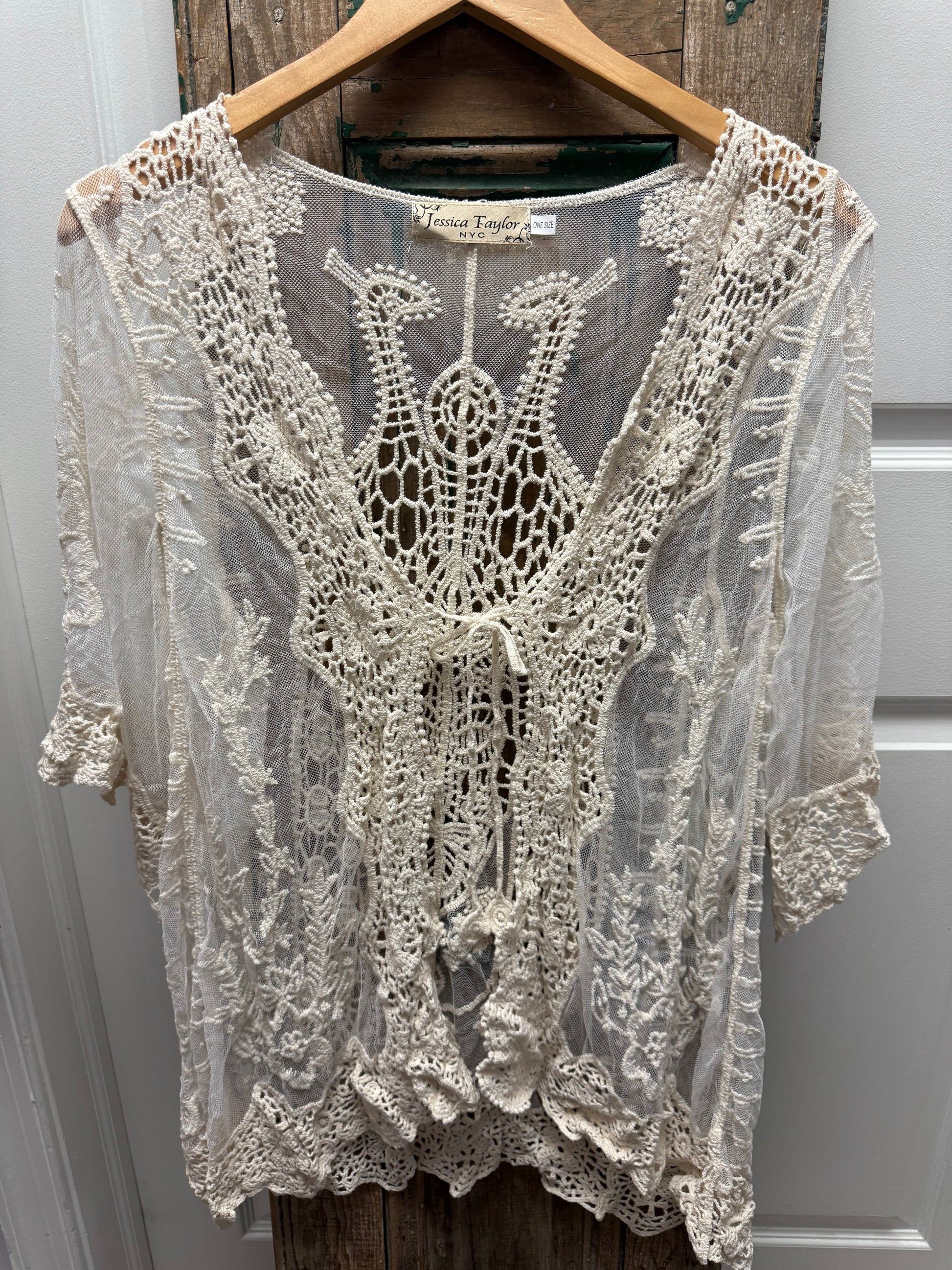 Crochet cardigan
