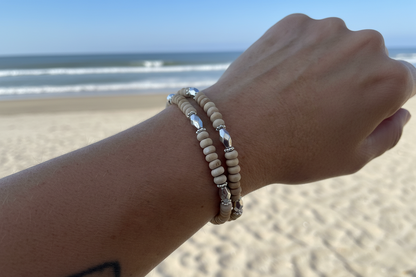 Wood Bead Bracelet