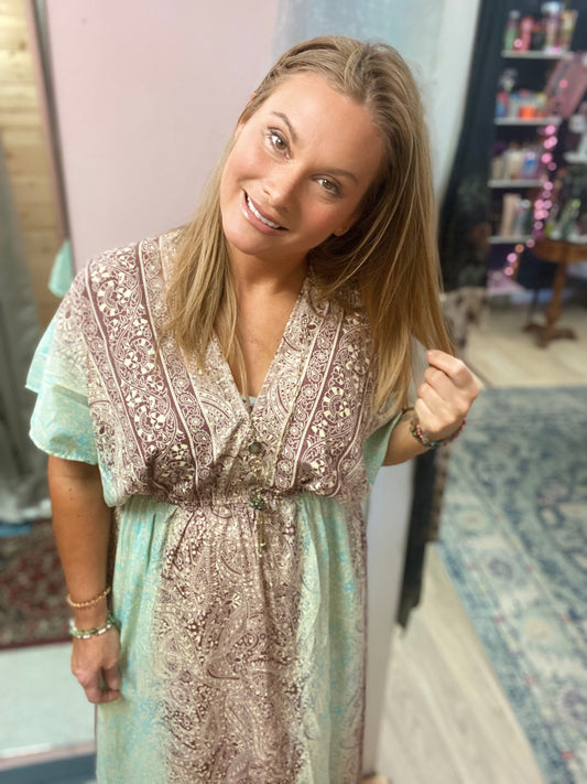 Silk Scarf Dress