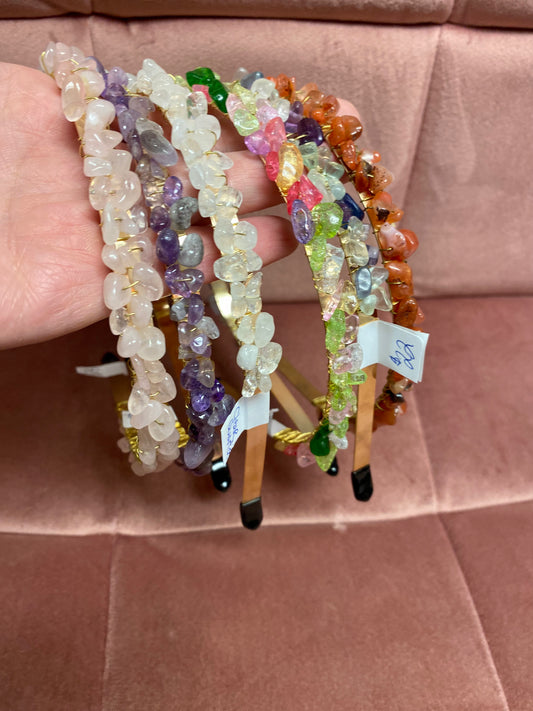 crystal headband