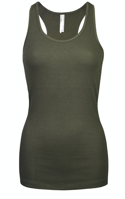 Racerback Rib Tank