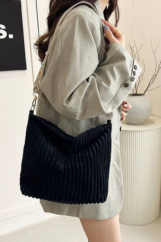 Guitar Strap Corduroy Tote