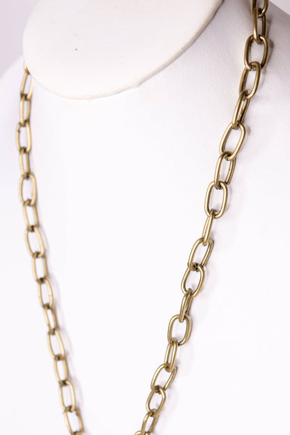Lila Necklace in Rust