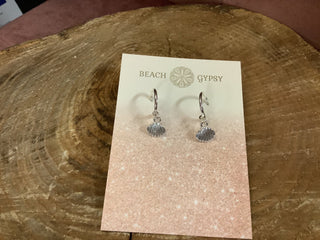 Beach Post Earrings, Silver - Beach Gypsy