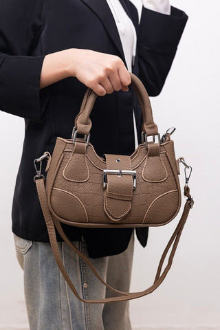 Buckle Mini Crossbody Handle Bag - Beach Gypsy