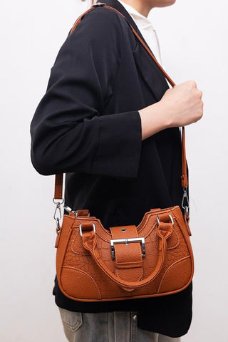 Buckle Mini Crossbody Handle Bag - Beach Gypsy