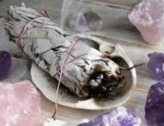 California White Sage Bundle, Natural Twine - Beach Gypsy