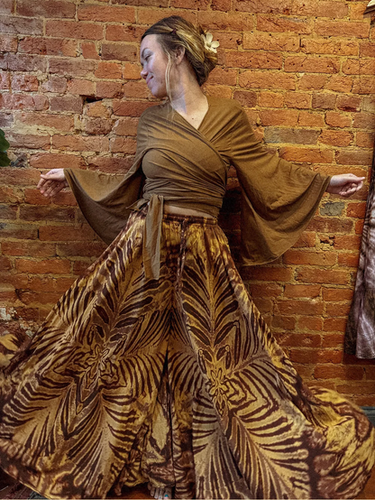 Hand Dyed Palazzo Pants
