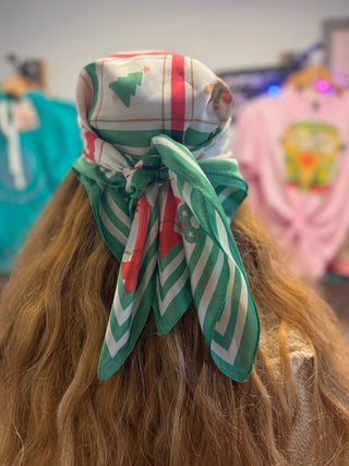 Christmas Print Bandana - Beach Gypsy