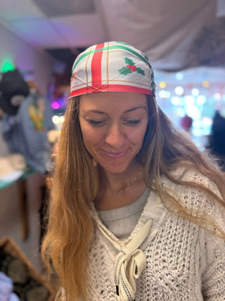 Christmas Print Bandana - Beach Gypsy