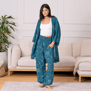 Cosmic Sky Harem Pants - Beach Gypsy