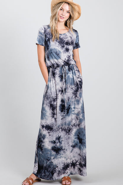 Tie Dye Maxi Dress