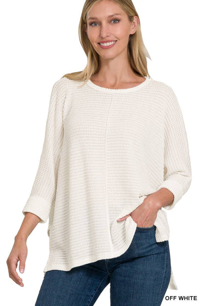 Batwing Sleeve Jacquard Sweater