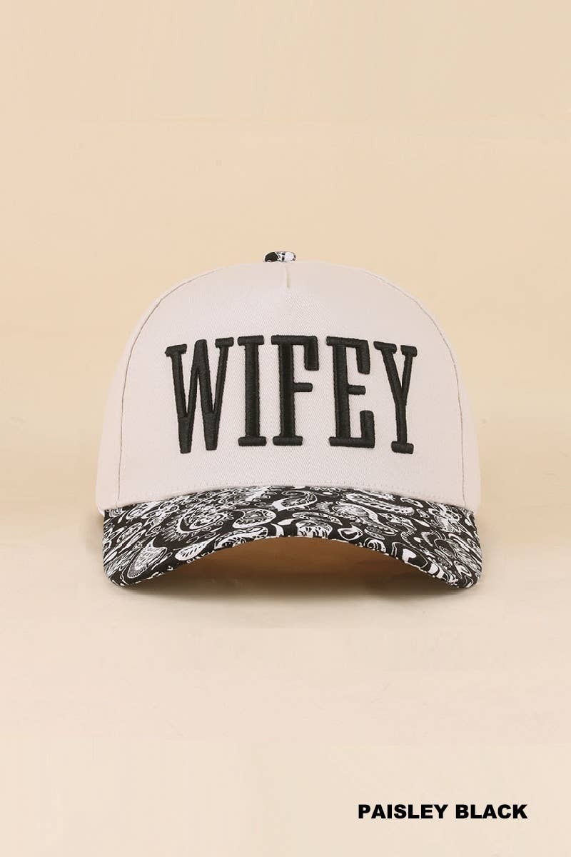 Wifey Two Tone Snapback Hat