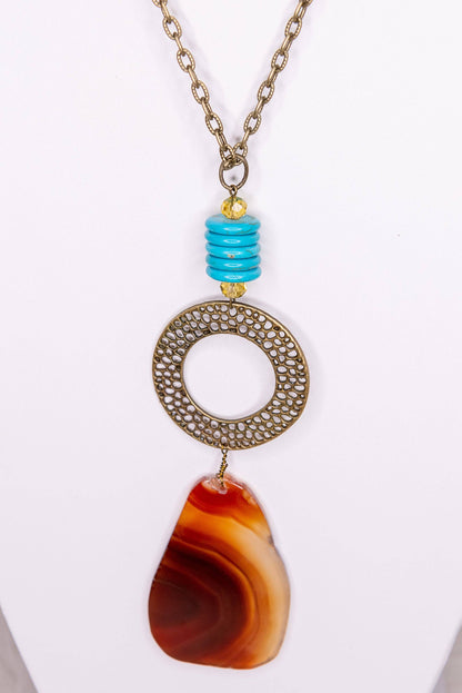 Marcela Bronze Necklace