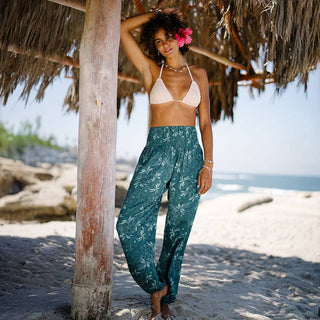 Jade Dahlia Harem Pants