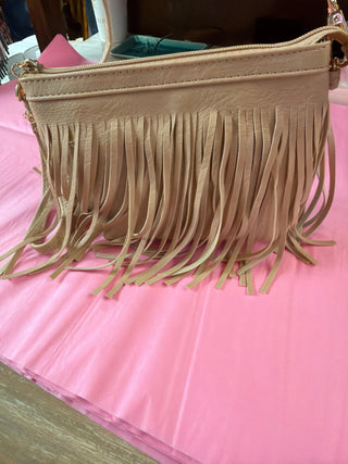 Fringe Benefits Crossbody & Clutch - Beach Gypsy