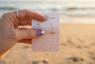 Gold-Tone Coastal Earrings, Shell & Starfish Styles - Beach Gypsy