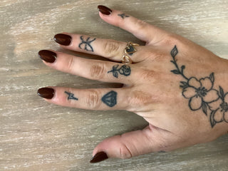 Heart Ring, Gold - Beach Gypsy