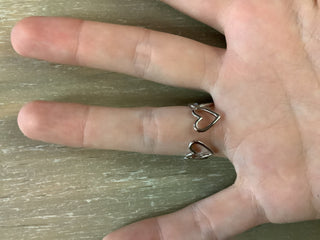 Heart Ring, Silver - Beach Gypsy