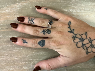 Heart Ring, Silver - Beach Gypsy