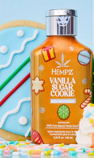 Hempz Lotion bottle displayed upright to show its label