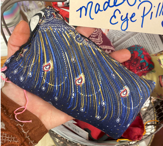 Lavender Eye Pillow, Upcycled Fabric - Beach Gypsy