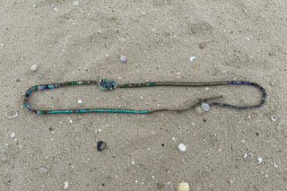 Multi Stone Wrap Bracelet | Boho Beaded Wrap Bracelet - Beach Gypsy