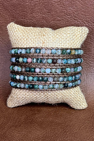 Multi Wrap Boho Beaded Bracelet - Beach Gypsy