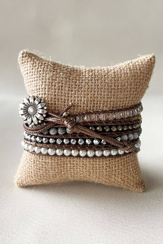 Multi Wrap Boho Beaded Bracelet - Beach Gypsy