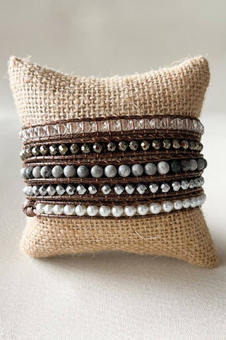 Multi Wrap Boho Beaded Bracelet - Beach Gypsy