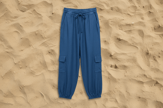 Overdyed Cargo Pant shown flat, highlighting the relaxed fit