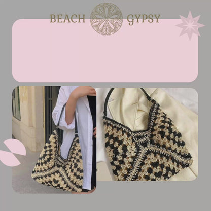 Woven Bucket Bag