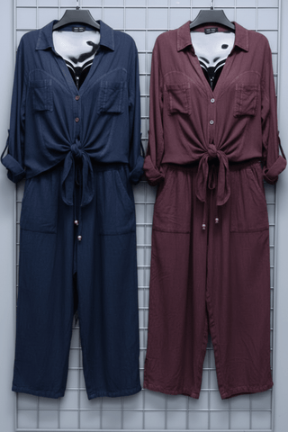Reagan Cropped Drawstring Waist Pants - Beach Gypsy