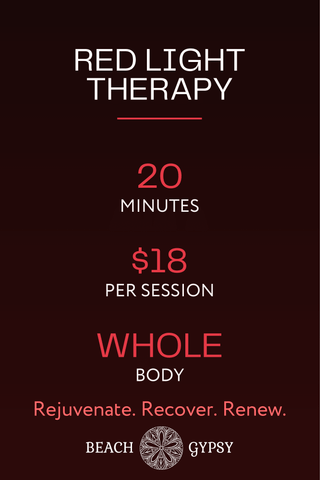 Red Light Therapy with Collagen Mask Berlin MD | RLT Session Ocean City - Beach Gypsy