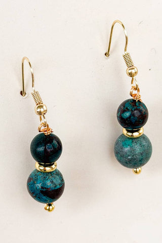 Ruthie Turquoise Dangle Earrings - Beach Gypsy