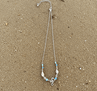Seahorse & Shell Necklace - Beach Gypsy