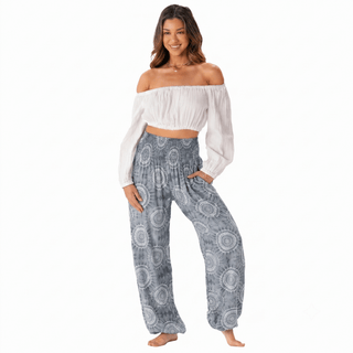 Silver Strand Harem Pants - Beach Gypsy