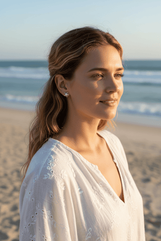 Starfish Stud Earrings - Beach Gypsy