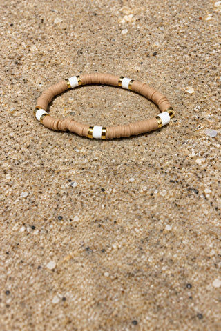 Stone, Bead & Cord Stacking Bracelets - Beach Gypsy