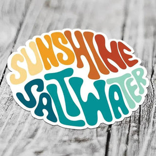 Sunshine + Saltwater Sticker - Beach Gypsy