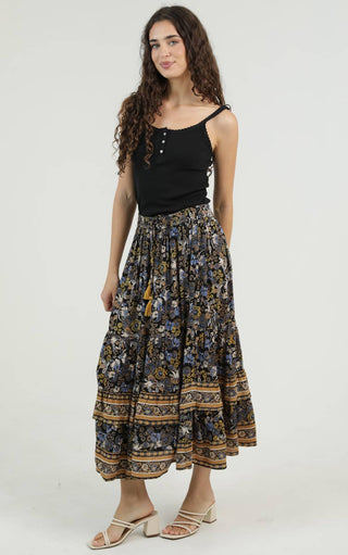 Tiered Maxi Skirt - Beach Gypsy
